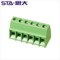 2.54mm pcb terminal block PCB Screw Terminal Block, 2pin 3poles 4P 2.54mm Screw connector